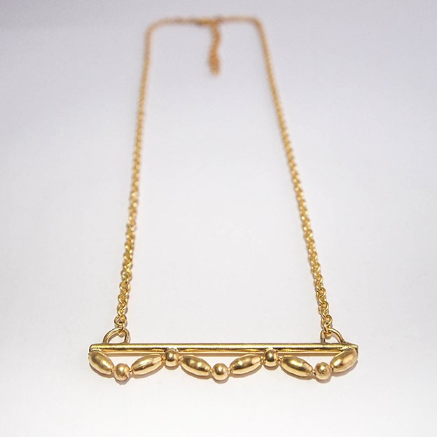 collier, bresma, doré, ras du cou, paris, faitmain