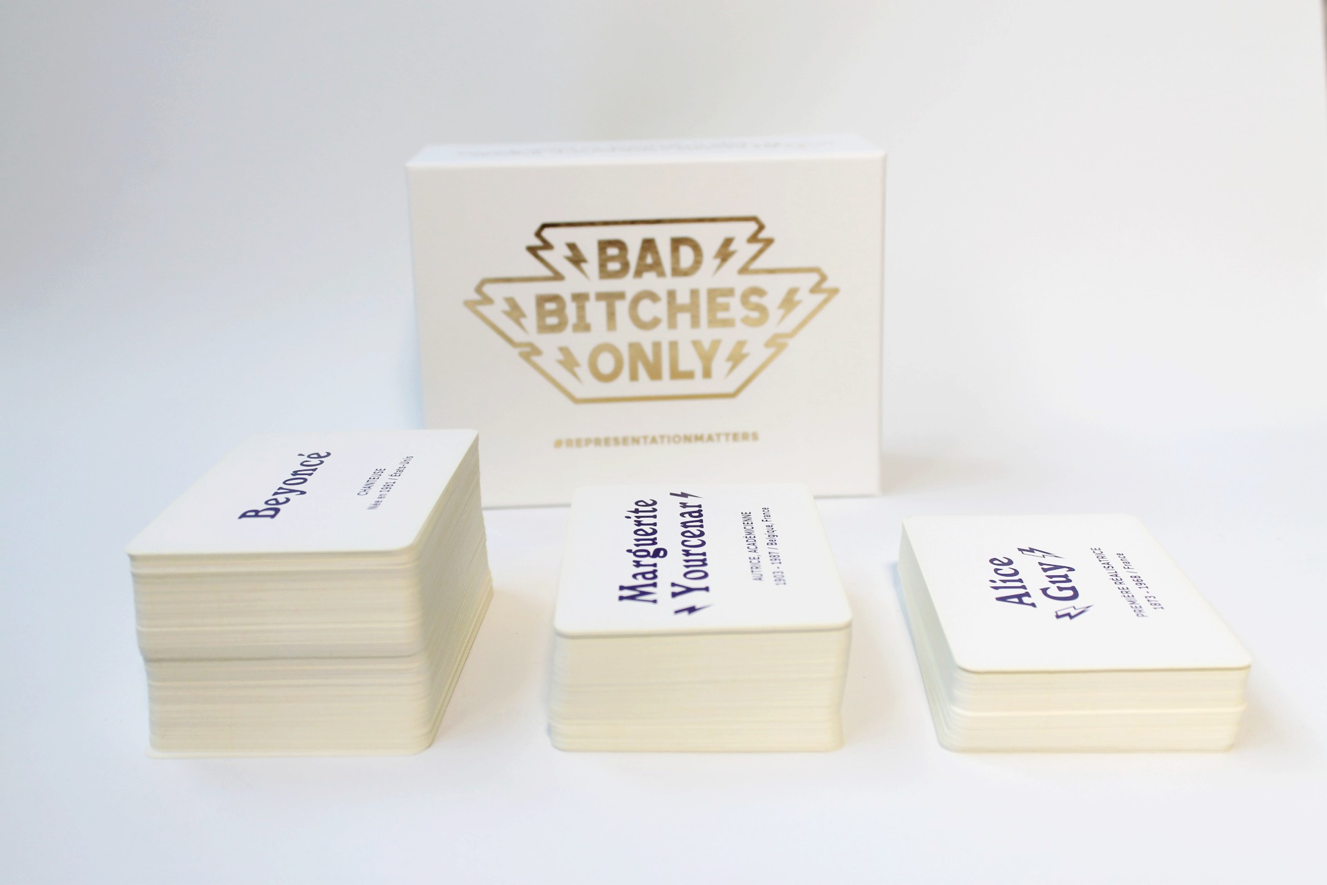 Jeu de cartes Bad Bitches Only, niveaux du jeu