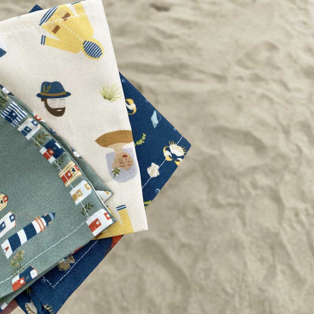 Mouchoirs lavables bio made in france - ernest&lulu