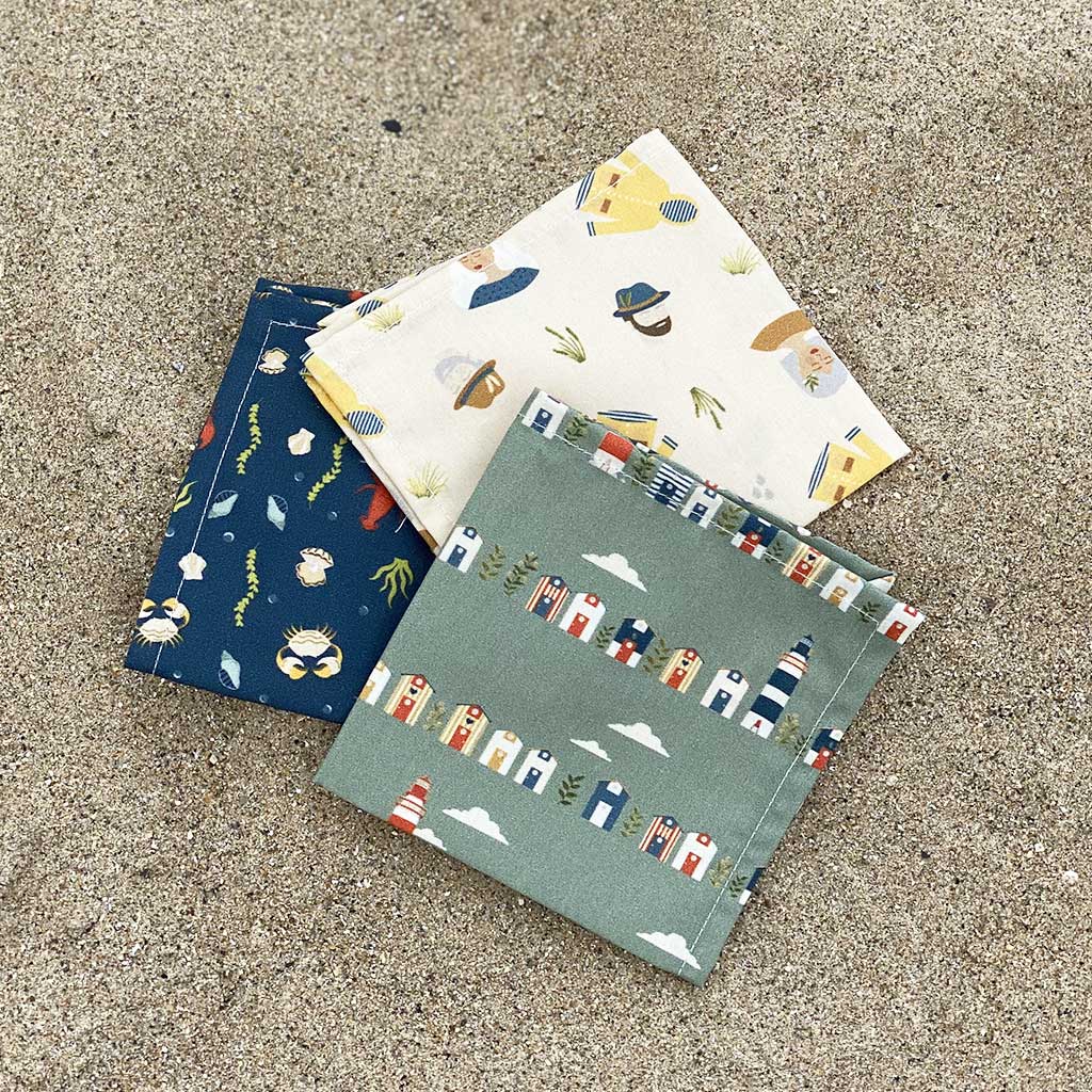 Mouchoirs lavables bio made in france - ernest&lulu