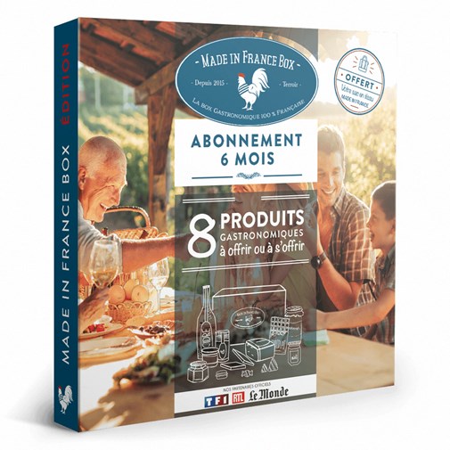 Coffret Cadeau Abonnement 6 mois