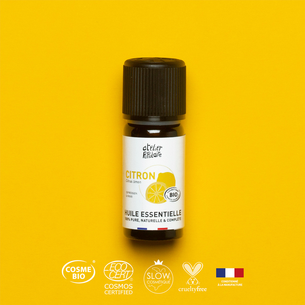 Huile essentielle biologique de Citron | 10mL 2
