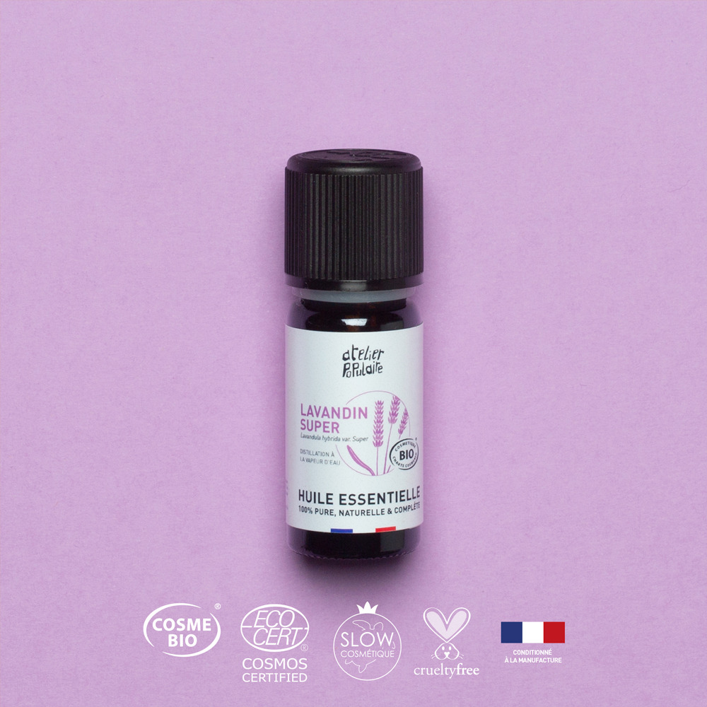 Huile essentielle biologique de Lavandin Super | 10mL 2