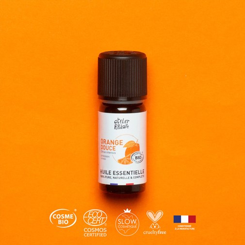 Huile essentielle biologique d’Orange douce | 10mL