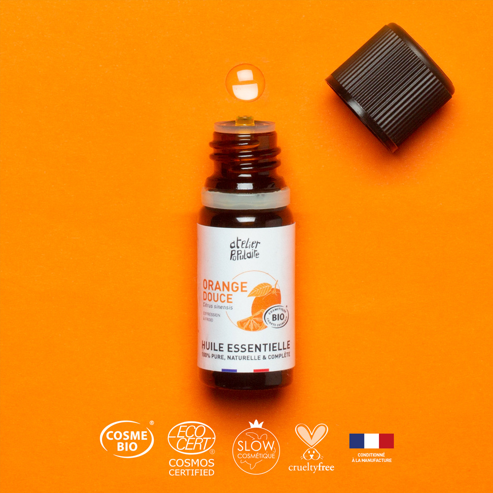 Huile essentielle biologique d’Orange douce | 10mL 3