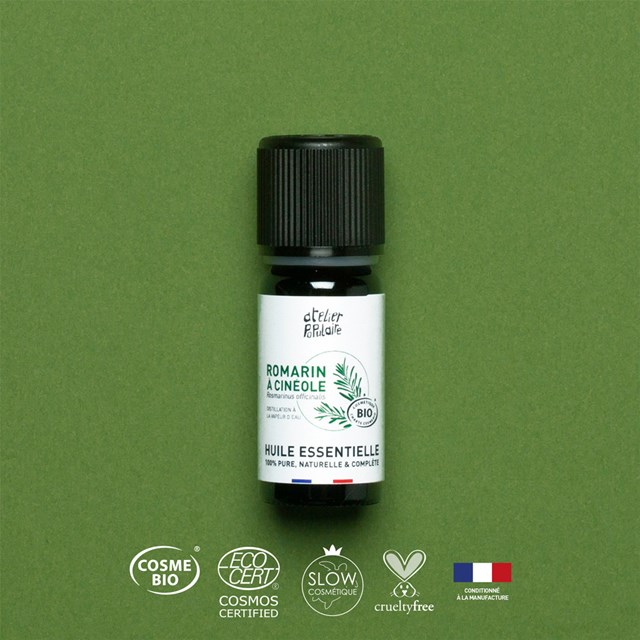 Huile essentielle biologique de Romarin Cinéole | 10mL 2
