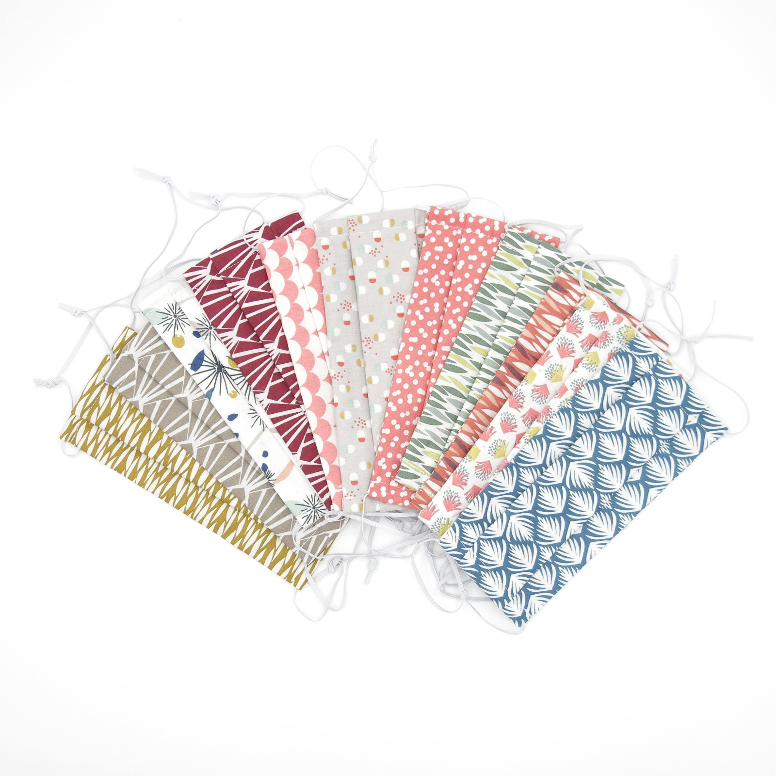 Masque en tissu lavable - Certifié UNS1 et UNS2 - Adulte 3