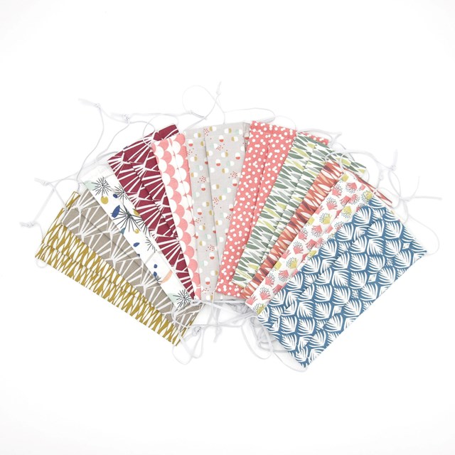 Masque en tissu lavable - Certifié UNS1 et UNS2 - Adulte 3