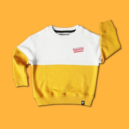 Sweat Bigoût vanille/citron