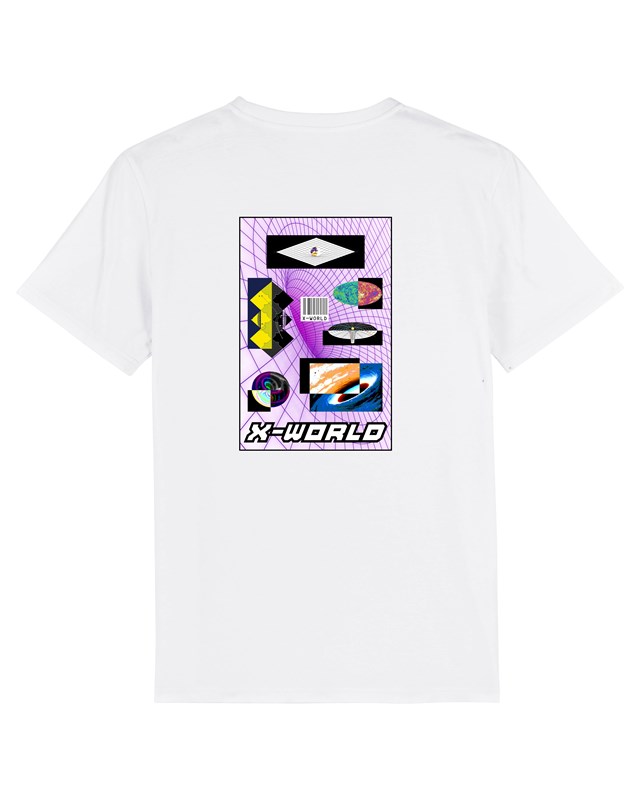 T-shirt - "Univers" - Blanc 2