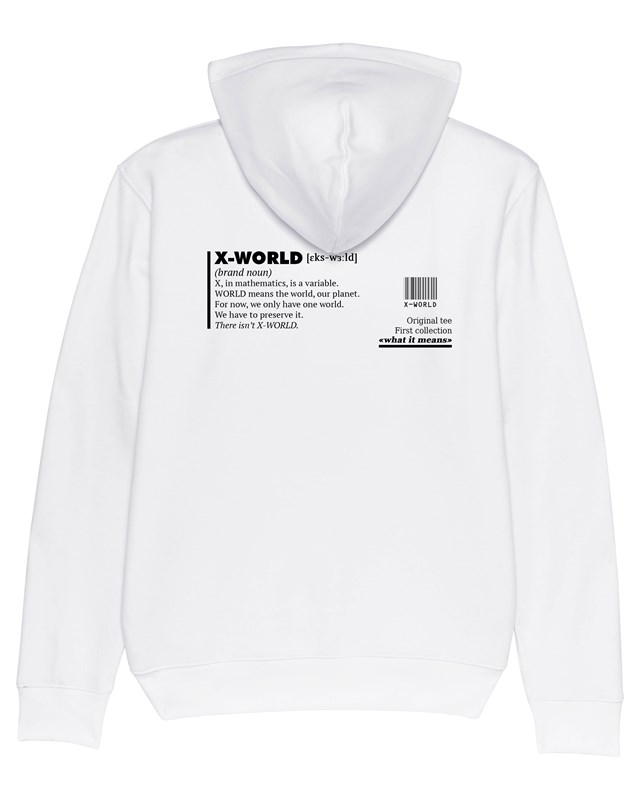 Sweat à capuche - "What it means" - Plusieurs couleurs 2