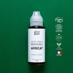 Huile vierge biologique d’Avocat | 120mL