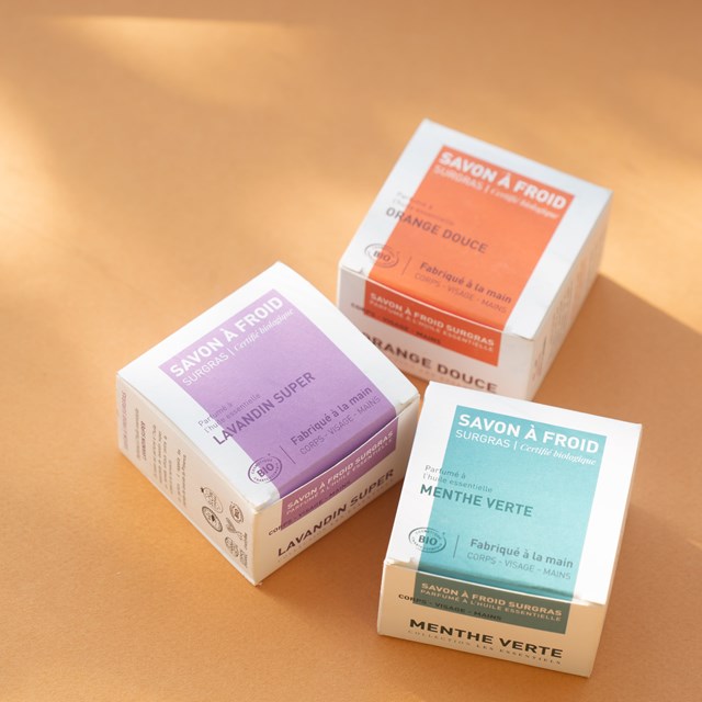 Menthe verte | Savon à froid surgras certifié BIO 4
