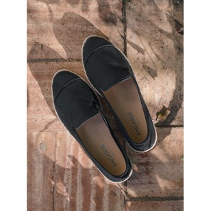 Espadrilles en bouteilles de plastique recyclées - Noir