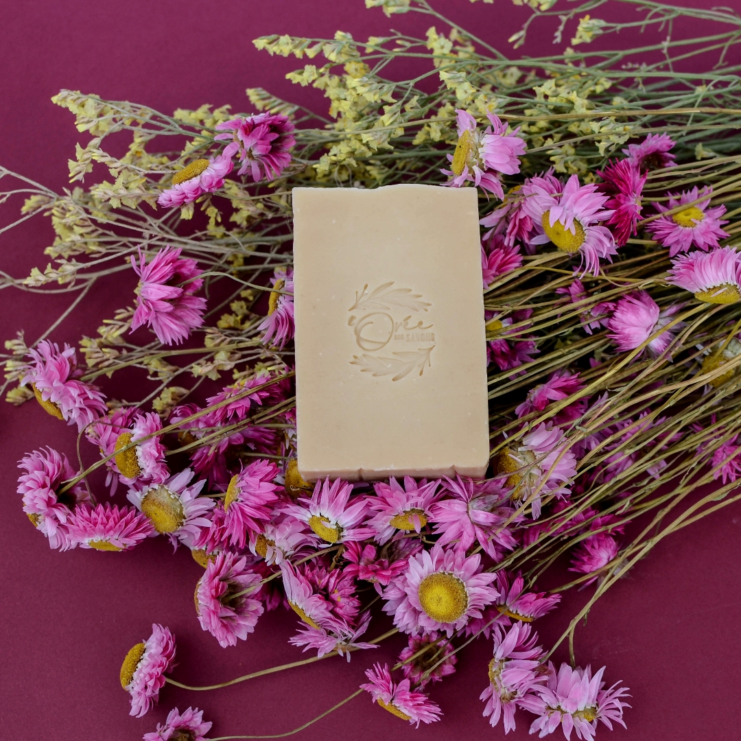 Savon solide L'Ambroisie - Miel & Calendula - 100g - Peaux délicates / Imperfections 4