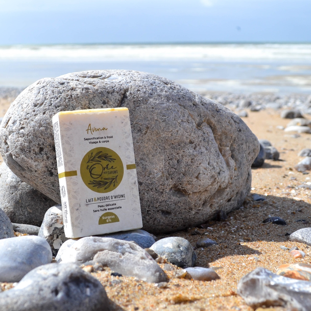 Savon solide Avena - Lait & Poudre d'Avoine - Sans HE - 100g 4