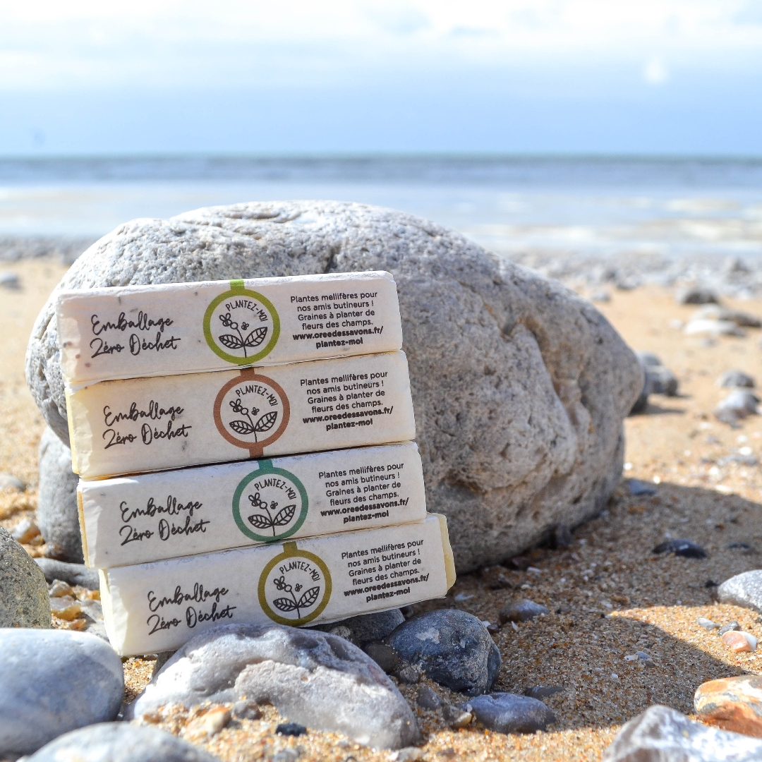 Coffret savons zéro déchet - 4x100g- Tous types de peaux 6