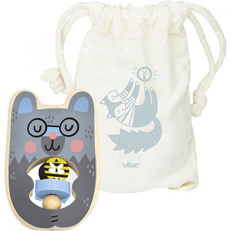 Hochet Teddy - Michèle Carlslund - Fabriqué en France 3