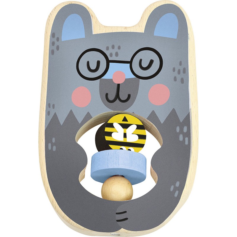 Hochet Teddy - Michèle Carlslund - Fabriqué en France 2