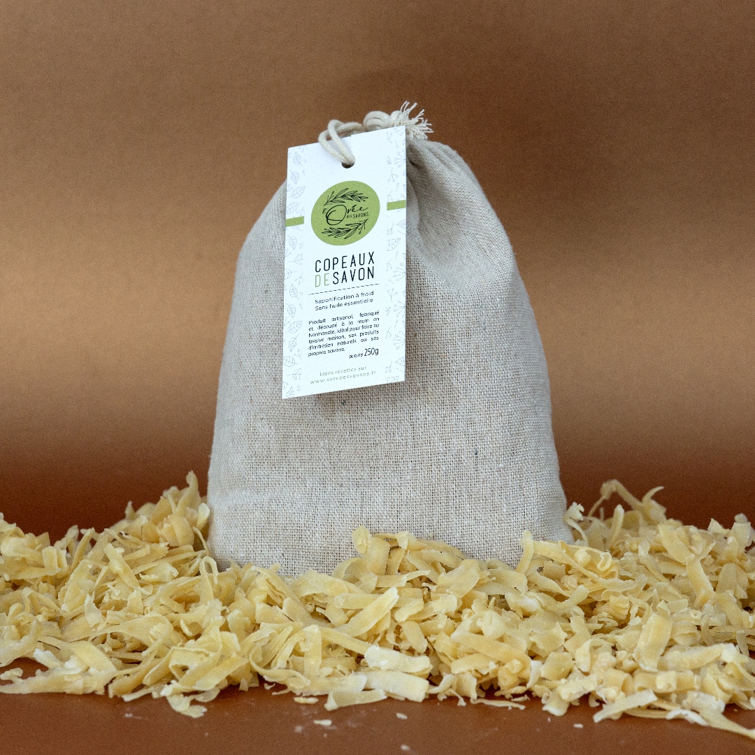 Copeaux de savon saponifiés à froid sans HE - lessive fait maison - 250g 2