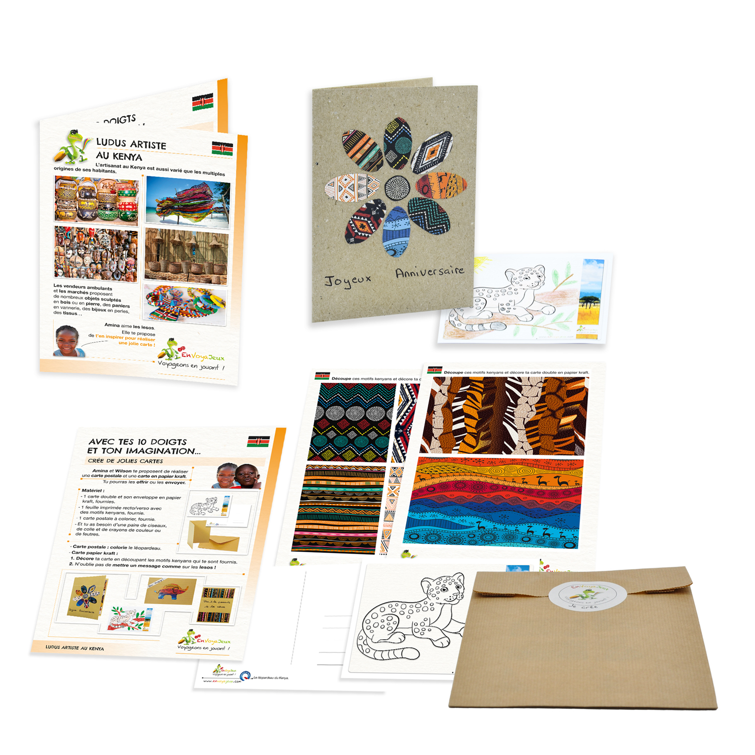 Voyageons en jouant au Kenya 4