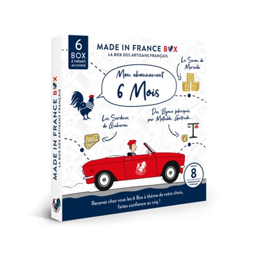 Coffret cadeau "Mon Abonnement 6 mois !"