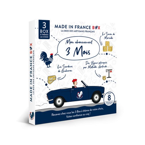 Coffret cadeau "Mon Abonnement 3 mois !"