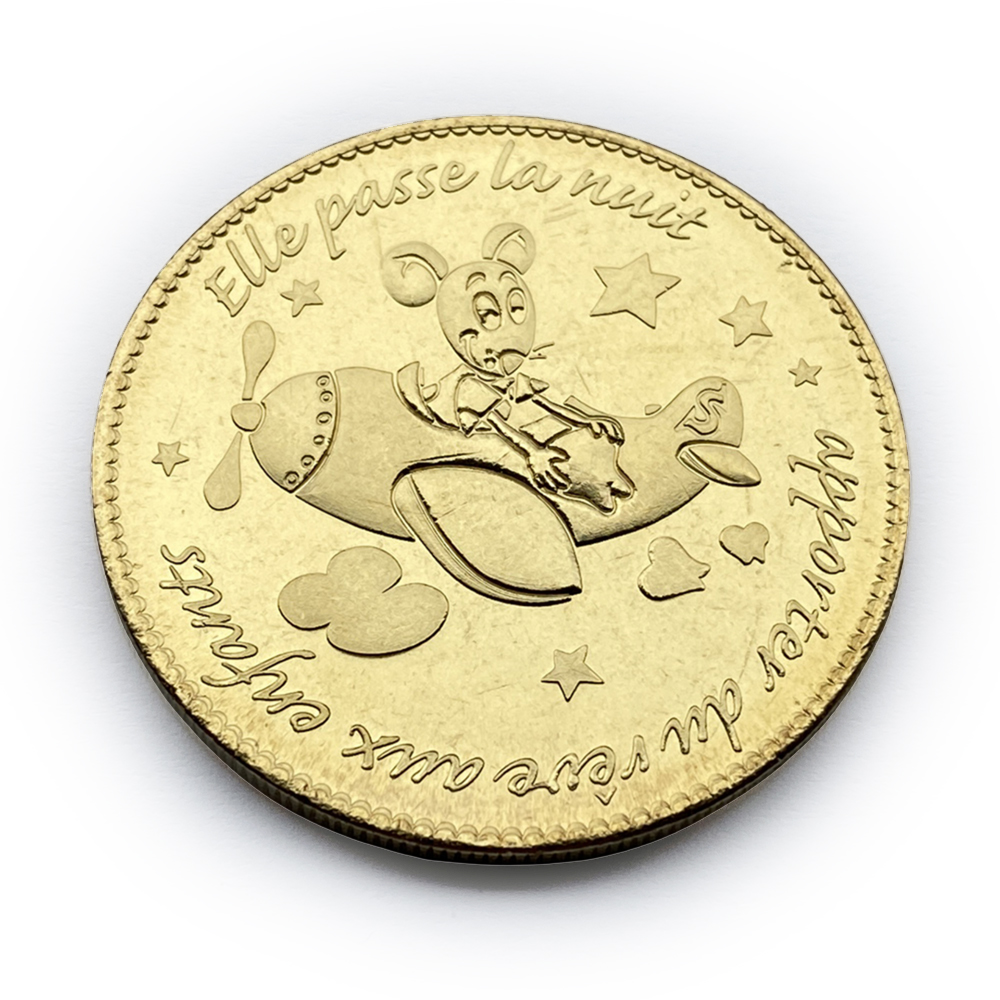 Revers des pièces de 1 et 10 sous