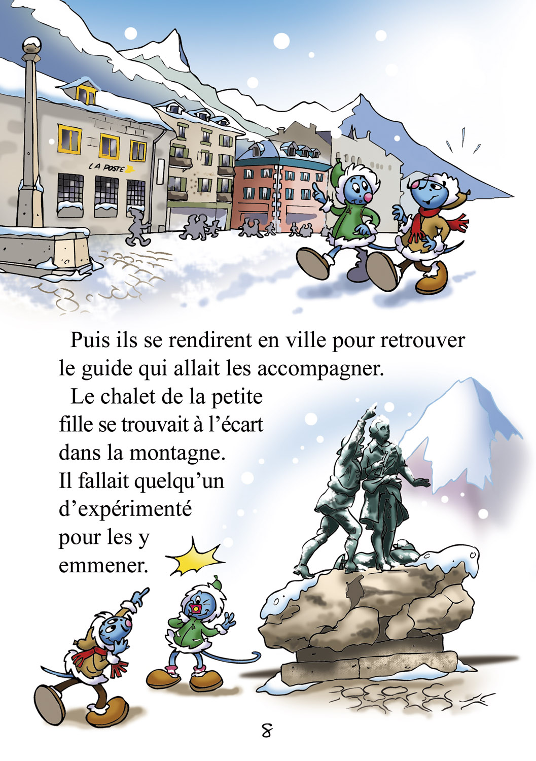 Histoire pour enfants qui se passe à Chamonix
