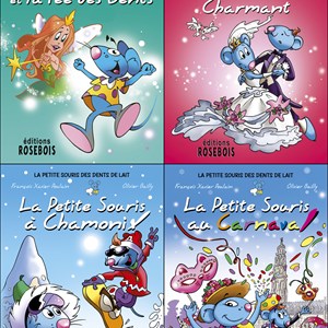 Les 4 premiers livres des aventures de la Petite Souris