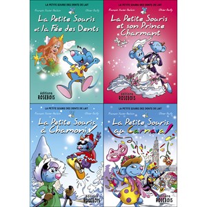 Les 4 premiers livres des aventures de la Petite Souris