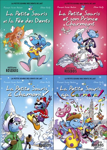 Les 4 premiers livres des aventures de la Petite Souris