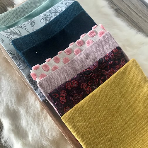 Pochette pour cosmétique, mouchoir, coton 