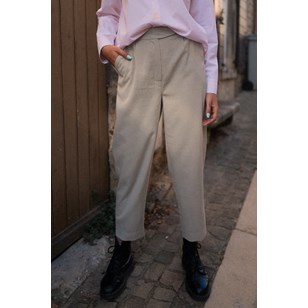Pantalon Paolo Gris - Coton upcyclé