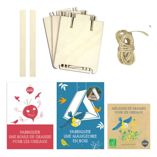 Kit mangeoire à oiseaux 3