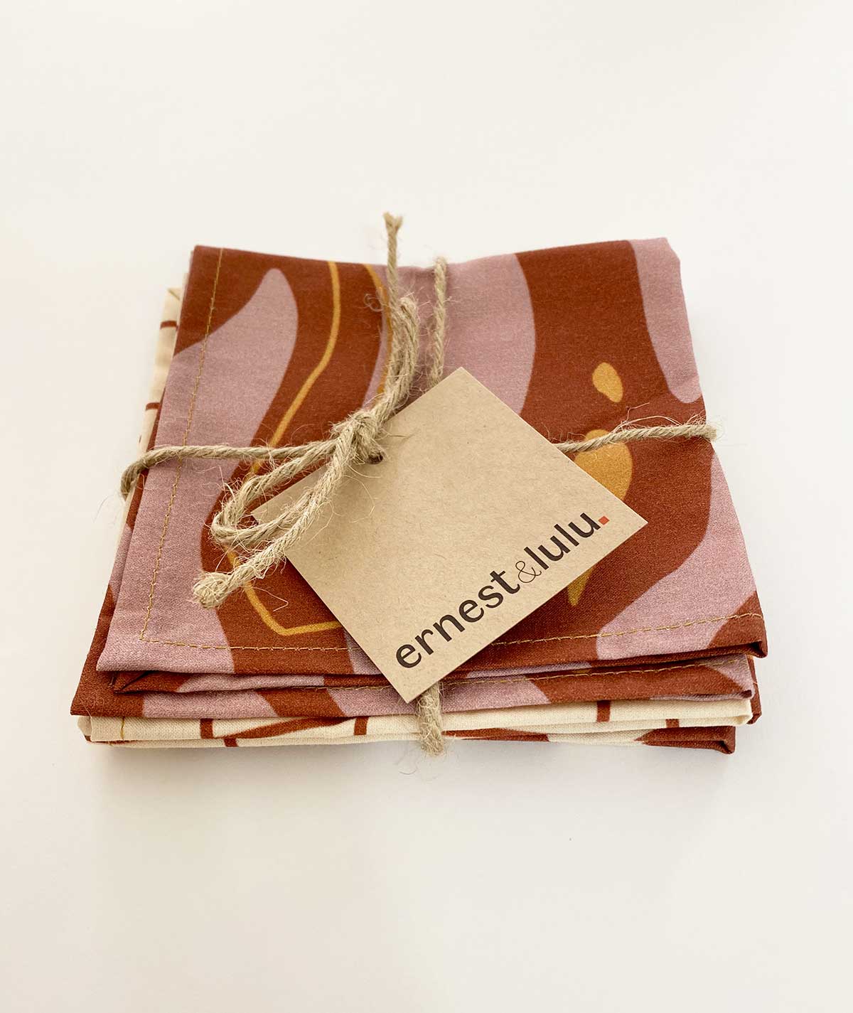 Mouchoirs en tissu bio made in france - ernest&lulu