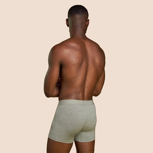 Boxer confortable gris clair pour hommes