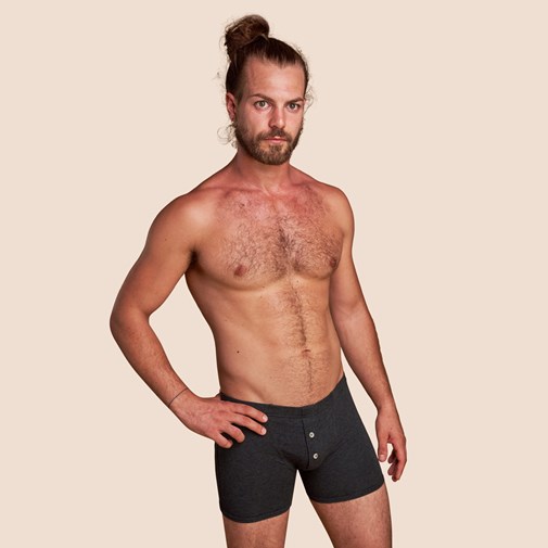 Boxer Héritage Gris anthracite - pack de 2 boxers
