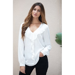 Blouse Magnolia en Tencel - Ecru