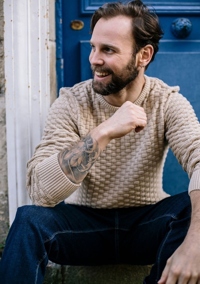 Pull DAMIER - Made in France - Coton Bio GOTS 3