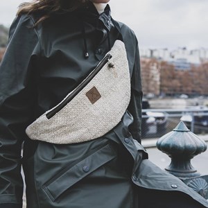 Muskan Écru - Banane en chanvre upcyclée