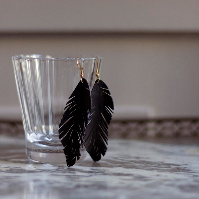 Boucles d'oreilles made in France et vegan