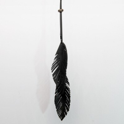 Sautoir plumes