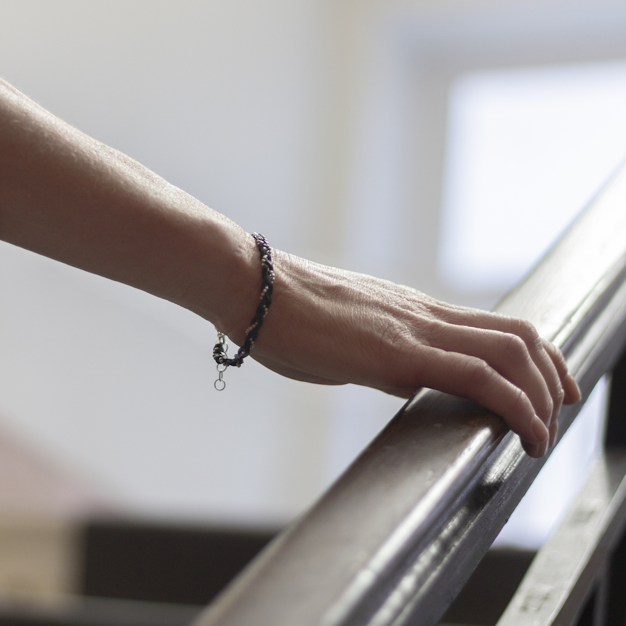 bracelet made in France upcyclé plaqué argent