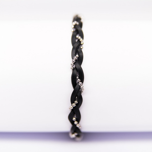 bracelet made in France upcyclé plaqué argent