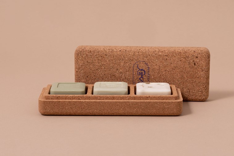 Écrin de voyage en liège - format coffret