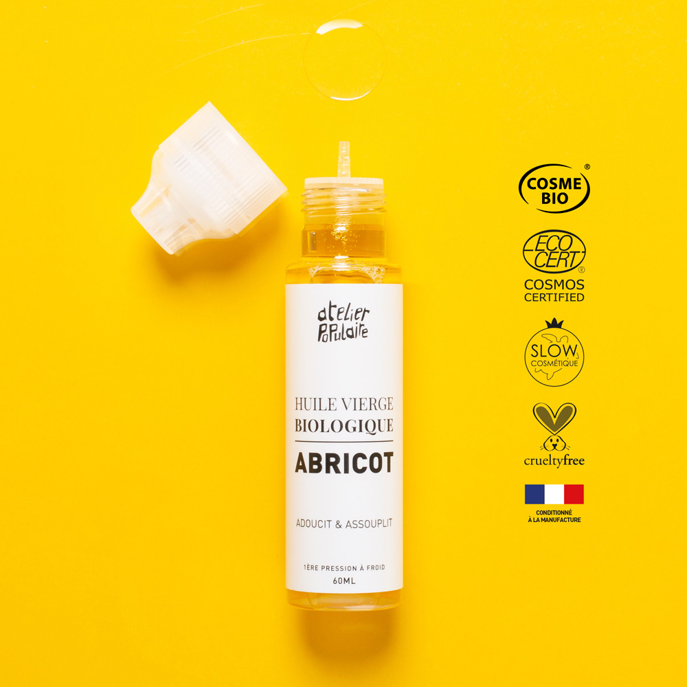 Huile vierge biologique de noyau d’Abricot | 60mL 3