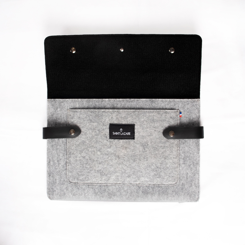 Pochette d'ordinateur - Upcycling Made in France - Livraison offerte 7