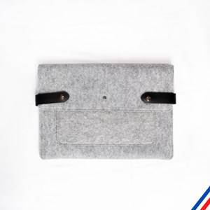 Pochette d'ordinateur - Upcycling Made in France - Livraison offerte