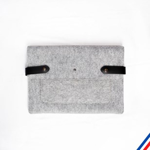 Pochette d'ordinateur - Upcycling Made in France - Livraison offerte